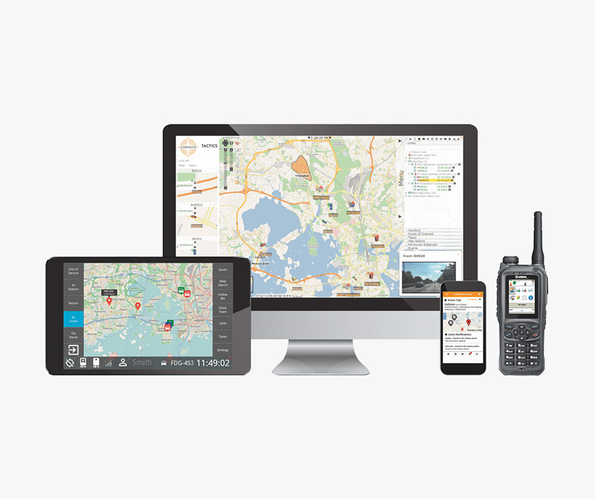It allows teams to efficiently manage mobile units, field operations, incidents and share key information.